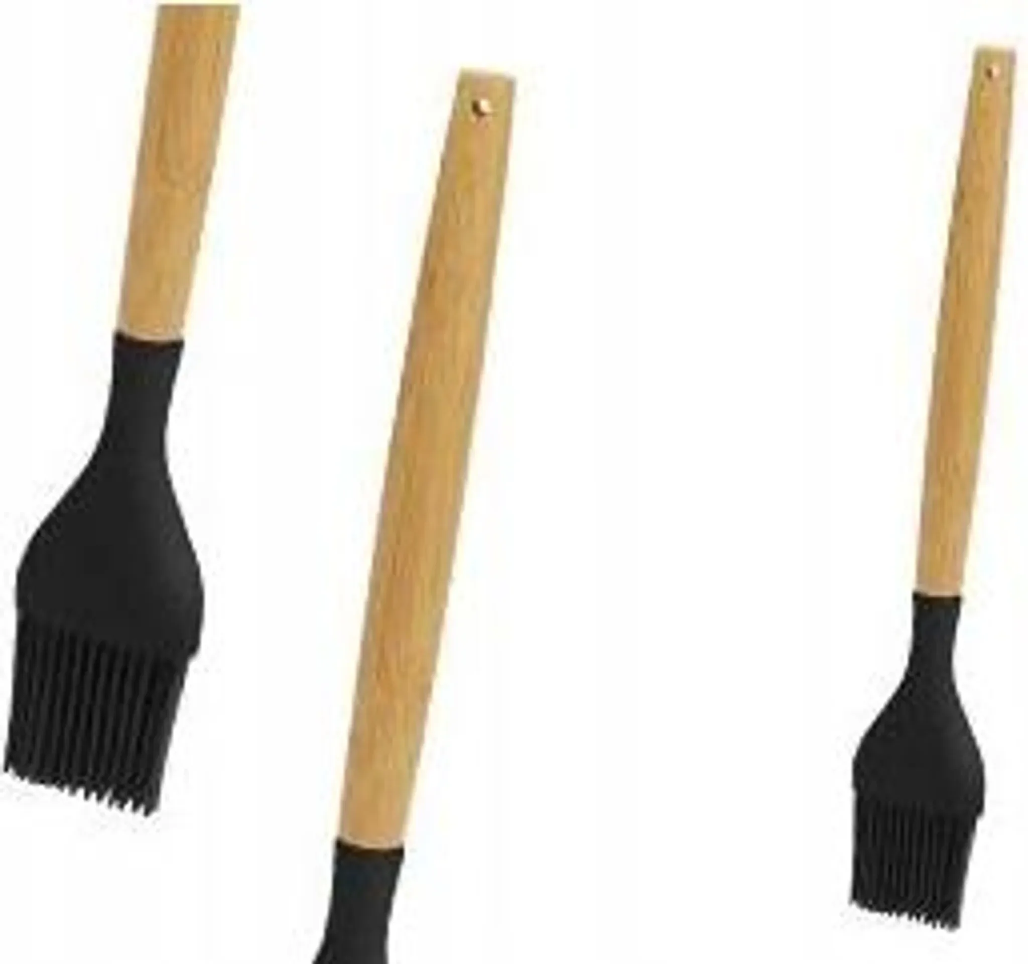 Küchenzauberpinsel aus Silikon mit Holzgriff